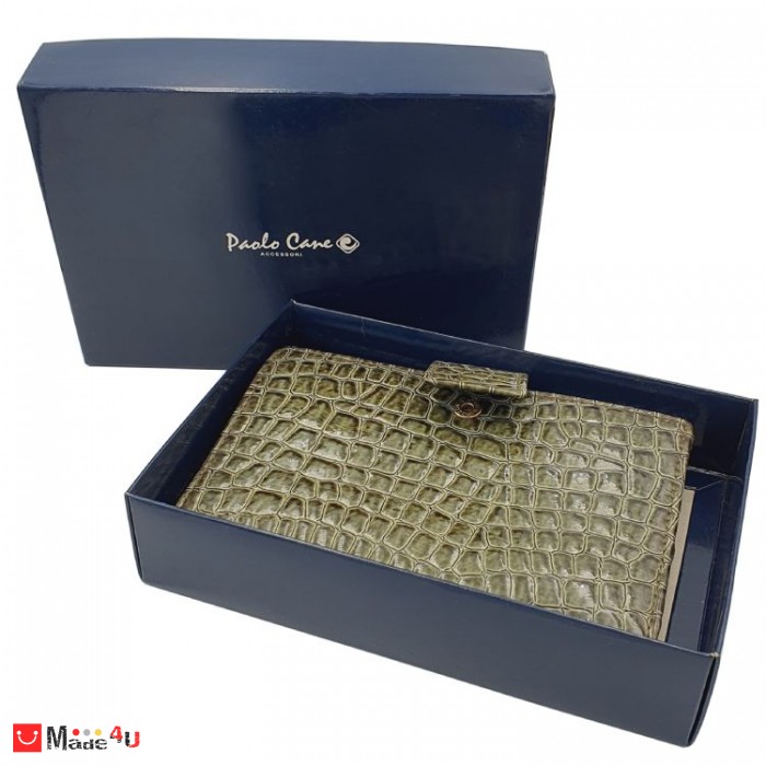 Малък Дамски Портфейл, Зелен, Paolo Cane 5922GR