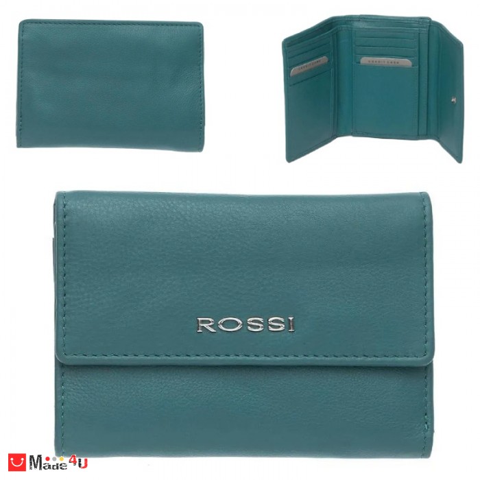 ROSSI - Дамско портмоне RSL12130 езеровосиньо
